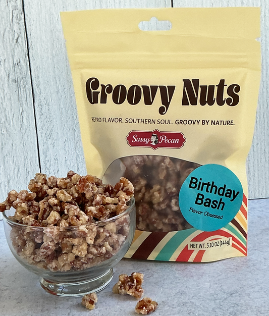 Groovy Nuts Birthday Cake Bash